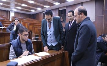 قيادات جامعة القاهرة تواصل الجولات التفقدية لمتابعة امتحانات نهاية الفصل الدراسي الأول