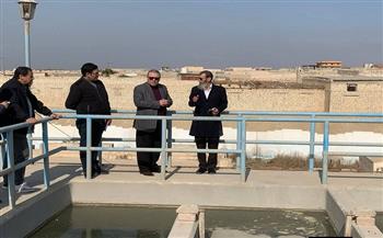 نائب رئيس القابضة يتفقد محطة الكريمات ويؤكد صيانة وتحسين خدمات المياه