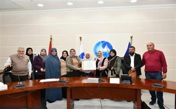 القابضة لمياه الشرب والصرف الصحي تسلّم شهادات المأمونية لعدد من محطات دمياط