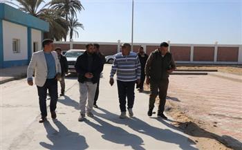 رئيس مياه المنيا يتفقد مشروعات "حياة كريمة" بمركزي العدوة ومغاغة