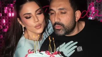 هاني سعد يحتفل بعيد ميلاد زوجته الفنانة درة بمقطع فيديو رومانسي