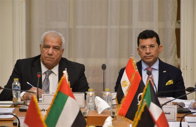 "صبحي" يترأس أعمال المكتب التنفيذي لمجلس وزراء الشباب والرياضة العرب  