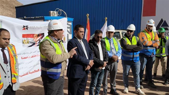 وزارة العمل تُطلق مبادرة «سلامتك تهمنا» بموقع مشروع التجلي الأعظم بسانت كاترين