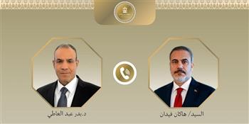 وزير الخارجية يبحث هاتفيًا مع نظيره التركي مستجدات القضايا الإقليمية