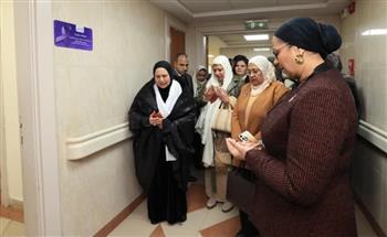 رئيسة قومي المرأة وقاضيات مصر يطلقن غرفة المستشارة سهام الأنصاري بمستشفى عبلة الكحلاوي