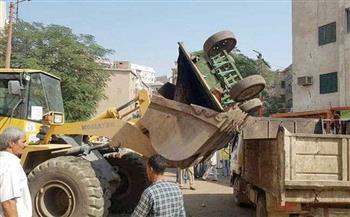 تحرير 38 مخالفة متنوعة خلال حملة مرافق وإشغالات مكبرة في جرجا بسوهاج