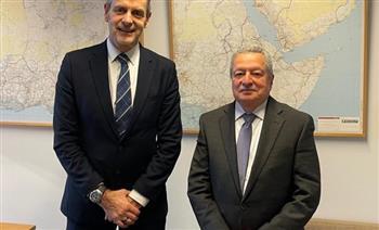 السفير اليمني لدى بلجيكا يبحث مع المبعوث البلجيكي للشرق الأوسط تطورات الأوضاع