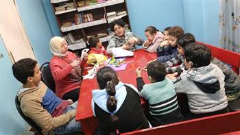 ورشة إبداعية للأطفال ذوي الهمم بالقناطر الخيرية ضمن أنشطة قصور الثقافة