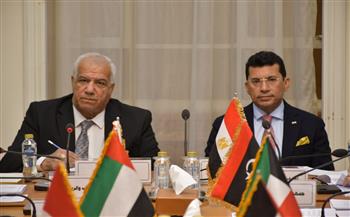 "صبحي" يترأس أعمال المكتب التنفيذي لمجلس وزراء الشباب والرياضة العرب