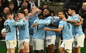 كأس الرابطة الإنجليزية.. مانشستر سيتي يغزو شباك نيوكاسل بهدفين 