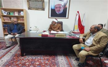 سعد الشيخي يعقد اجتماعًا برؤساء لجان الشهادتين الابتدائية والإعدادية بمنطقة البحر الأحمر الأزهرية