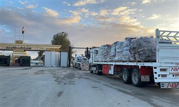 قافلة "زاد العزة" الـ116 تدخل إلى الفلسطينيين في قطاع غزة