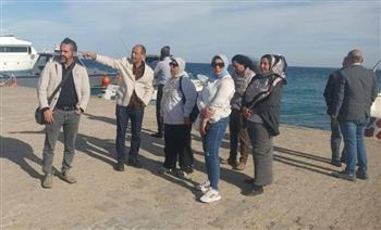 محافظة البحر الأحمر تواصل المتابعة الميدانية للمشروعات الساحلية لضمان الالتزام بالمعايير البيئية 