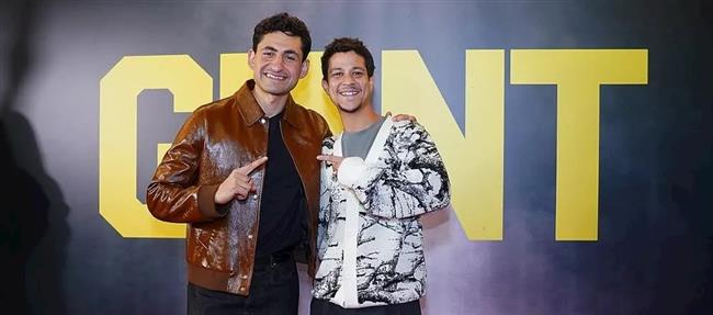 أحمد داش يهنئ أمير المصري على  فيلمه العالمي "GIANT".. ماذا قال؟