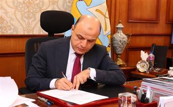 محافظ كفرالشيخ يعتمد تحديث مشروع «السيرفيس» الجديد طبقاً للهوية البصرية