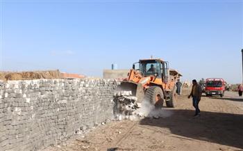  محافظ كفرالشيخ يتابع أعمال تنفيذ الموجة الـ 28 لإزالة التعديات على أملاك الدولة