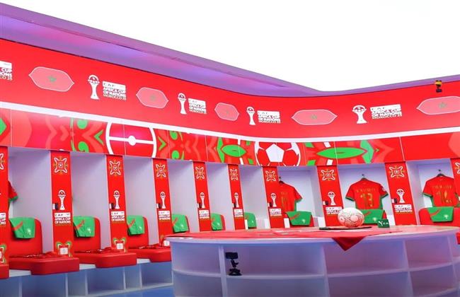 كأس أمم أفريقيا.. قمصان المغرب تزين ملعب مولاي عبد الله قبل موقعة نيجيريا| صور  