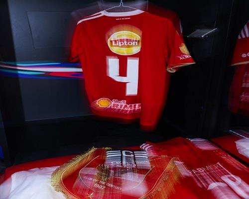 كأس عاصمة مصر.. شاهد غرفة ملابس الأهلي قبل مواجهة طلائع الجيش