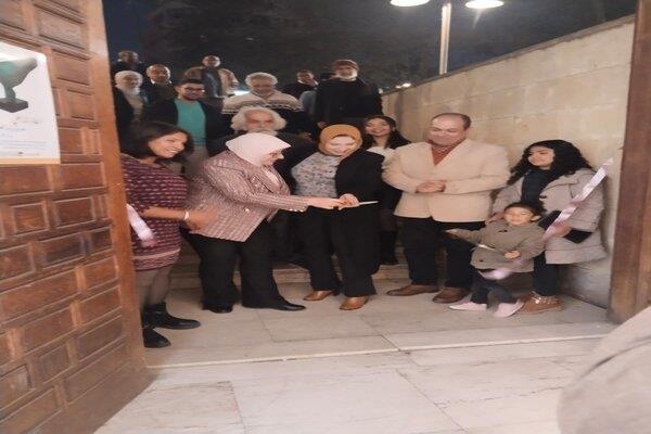 افتتاح معرض الفنانة نجوى إبراهيم بعنوان «الطائر الداخلي» بقاعة نهضة مصر بمركز محمود مختار الثقافي