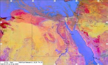 «أجواء شتوية غائمة».. الأرصاد تكشف خريطة الظواهر الجوية اليوم وحالة الطقس حتى الثلاثاء المقبل