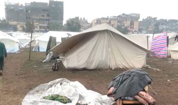 القافلة 117 إلى غزة.. أولوية للمساعدات الشتوية بعد غرق خيام النازحين بفعل المنخفض الجوي