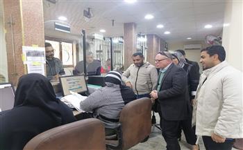 السكرتير العام المساعد لمحافظة الدقهلية يتفقد المركز التكنولوجي بمركز ومدينة المنصورة 