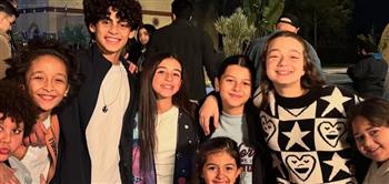 منى زاهر تنشر صور مع فريق عمل " لعبة وقلبت جد" 