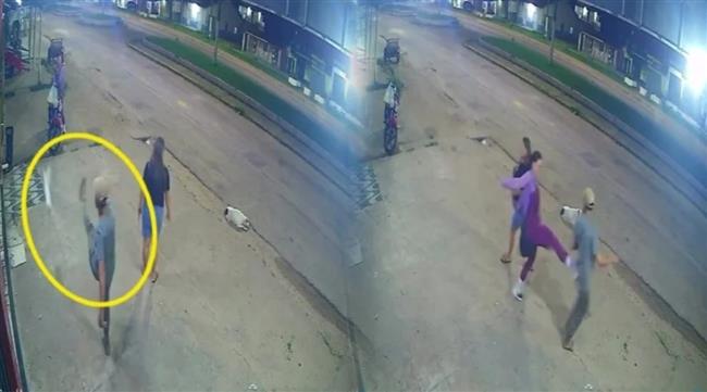 فيديو تصدّر الانترنت.. برازيلية تؤدّب رجلًا ركل قطة في الشارع