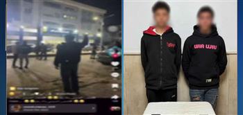 القبض علي المتورطين في فيديو الحركات غير الأخلاقية أمام قسم شرطة بدمياط