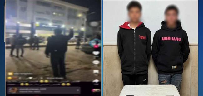 القبض علي المتورطين في فيديو الحركات غير الأخلاقية أمام قسم شرطة بدمياط