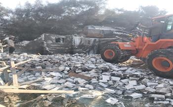 جهود الوحدة المحلية لمركز ومدينة إهناسيا في ملفات النظافة ومواجهة التعديات