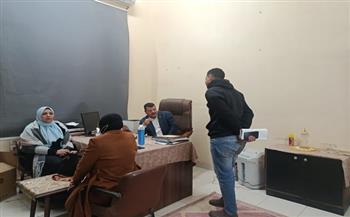 جهود الوحدة المحلية لمركز ومدينة بني سويف في ملفات النظافة ومواجهة التعديات