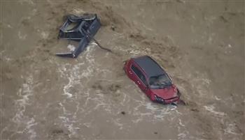 قطعت الطرق والكهرباء.. سيول مفاجئة تجتاح ولاية أستراليا