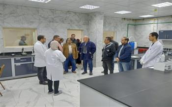 مياه المنوفية: نائب رئيس الشركة القابضة ورئيس مياه المنوفية  يتابعان مشروعات «حياة كريمة»