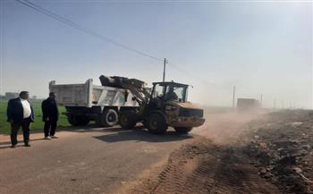 محافظ أسيوط: رفع 103 أطنان قمامة ومخلفات خلال حملات نظافة شاملة بـ26 منطقة بمركز صدفا