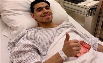 محمد حمدي يخضع لجراحة ناجحة في الرباط الصليبي بألمانيا  