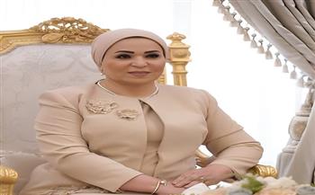السيدة انتصار السيسي تهنئ الشعب المصري بذكرى الإسراء والمعراج