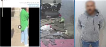 كشف ملابسات فيديو تحطيم سيارة تقل أطفالًا بالبساتين بسبب أولوية المرور