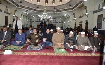 محافظ بورسعيد يشهد احتفال مديرية الأوقاف بذكرى ليلة الإسراء والمعراج بالمسجد العباسي 