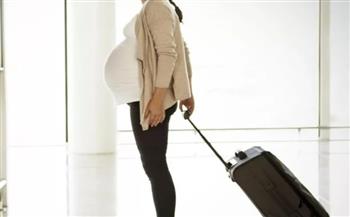 للحامل .. نصائح لسفر جوى آمن 