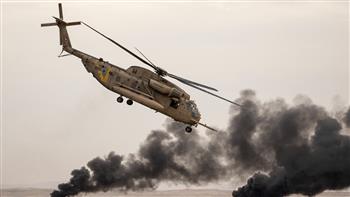 سقوط مروحية عسكرية إسرائيلية بالضفة الغربية