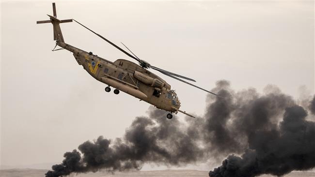 سقوط مروحية عسكرية إسرائيلية بالضفة الغربية