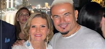 على أنغام «خطفوني».. يسرا تنشر صورة مع عمرو دياب