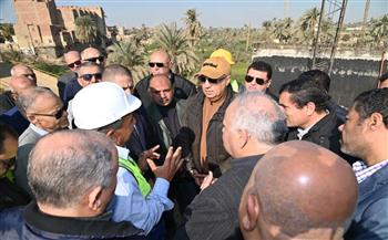 وزير الري يتفقد حالة المنظومة المائية بمحافظة الفيوم