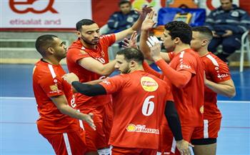 فوز رجال الأهلي على الاتحاد السكندرى 3-0 في كأس السوبر للكرة الطائرة  