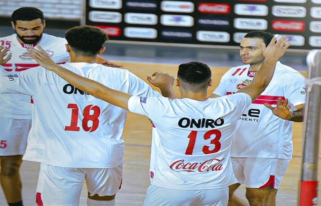 فوز رجال ظائرة الزمالك على بتروجت 3-1 في أولى منافسات بطولة كاس السوبر   