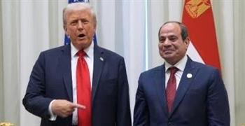 ترامب يشكر الرئيس السيسي على جهوده في وقف إطلاق النار ويعرض الوساطة في ملف سد النهضة