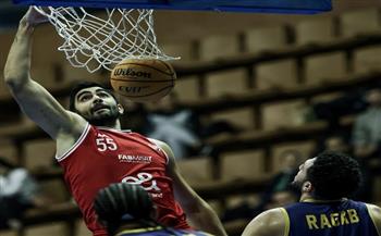 فوز رجال سلة الأهلي على الجزيرة بنتيجة 70-64 في دوري السوبر المصري 