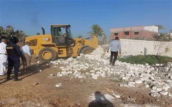 محافظ سوهاج: إزالة 6 حالات تعد على الأراضي الزراعية بمركزى طما والبلينا
