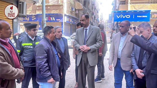 محافظ سوهاج يتفقد جاهزية منطقة شارع شريف والشوارع المتفرعة للرصف بحي شرق